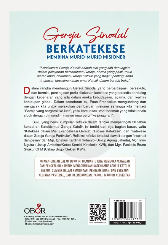 Buku Gereja Sinodal Berkatekese Membina Murid-Murid Misioner oleh 