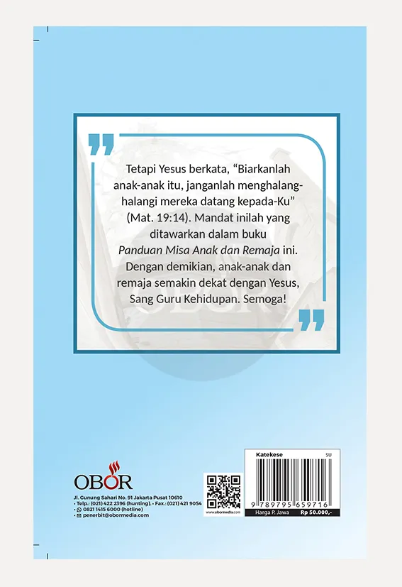 Buku Panduan Umum Perayaan Ekaristi bersama Anak dan Remaja oleh 