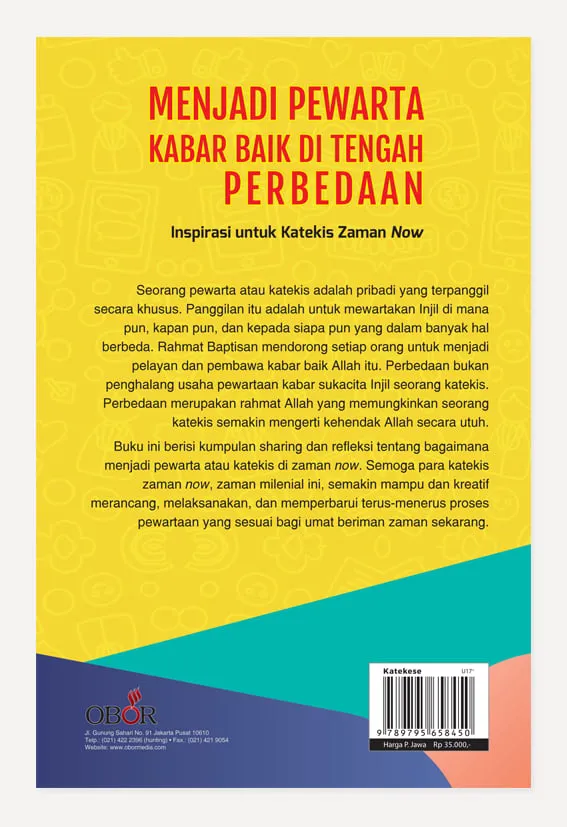 Buku Menjadi Pewarta Kabar Baik di Tengah Perbedaan oleh Kanisius Komsiah Dadi, M. PD