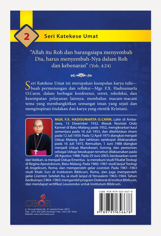 Buku Bapa Kami dan Corak Khas Doa Kristiani oleh Mgr. F.X. Hadisumarta O.Carm.