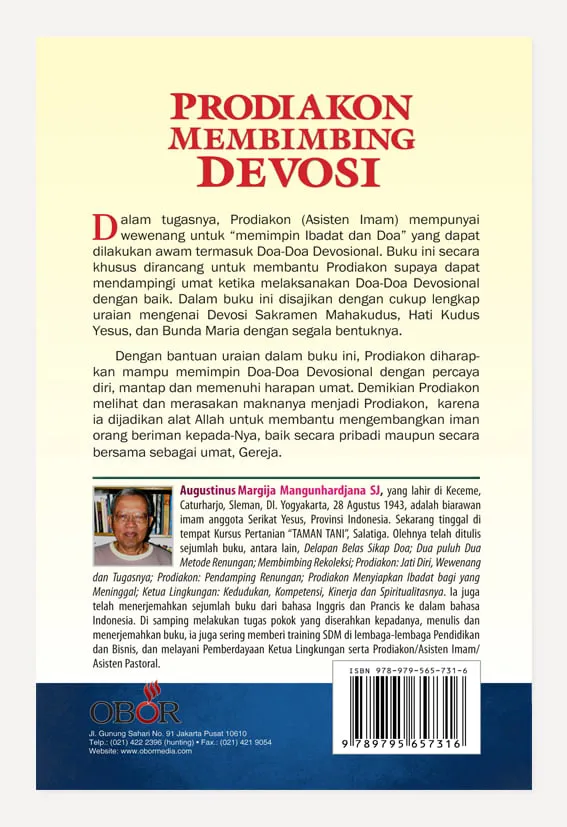 Buku Prodiakon Membimbing Devosi oleh A.M. Mangunhardjana SJ
