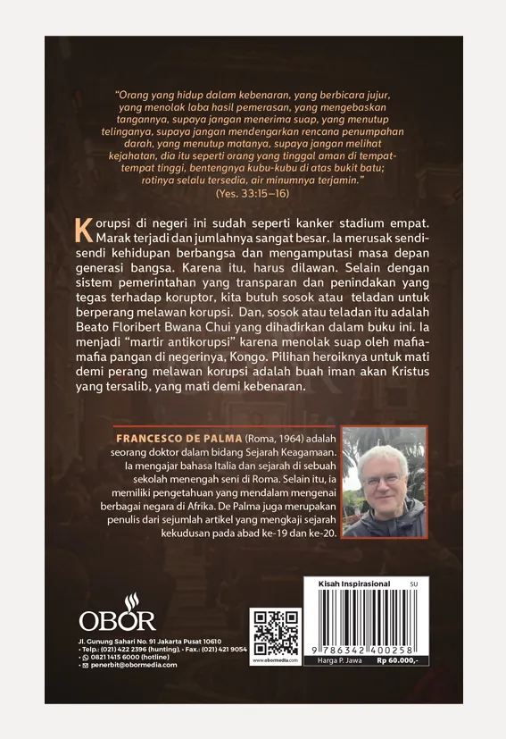 Buku Beato Floribert Bwana Chui oleh Fransesco De Palma