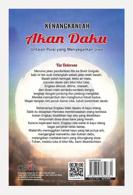 Buku Kenangkanlah Akan Daku – Untaian Puisi yang Menyegarkan Jiwa oleh RD Martin Da Silva