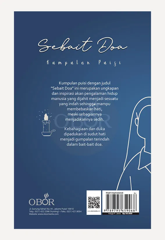 Buku Sebait Doa - Kumpulan Puisi oleh Angela Siallagan