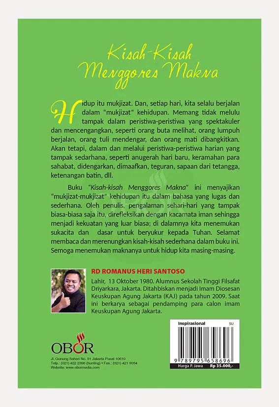 Buku Kisah-Kisah  Menggores Makna oleh RD. Romanus Heri Santoso