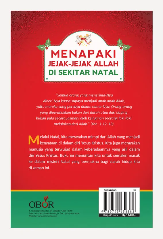 Buku Menapaki Jejak-Jejak Allah Di Sekitar Natal oleh P. Agustinus Kraeng Ritan CP