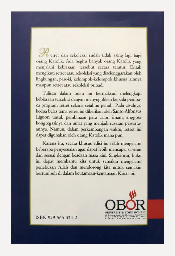 Buku Bertumbuh Dalam Keutamaan Kristiani oleh Daniel L. Lowery CSsR