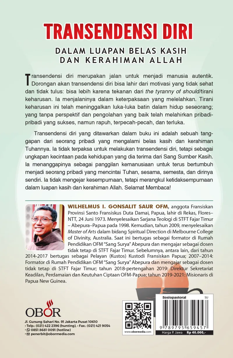 Buku Transendensi Diri oleh Wilhelmus I. Gonsalat Saur OFM