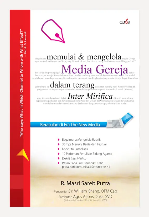 Buku Memulai dan Mengelola Media Gereja dalam Terang Inter Mirifica oleh R. Masri Sareb Putra