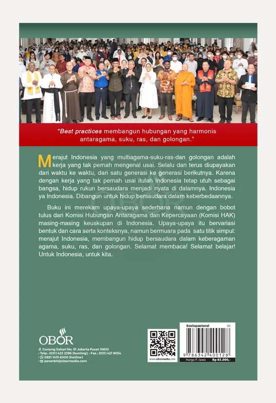 Buku Berjalan Bersama Hidup Rukun Bersaudara oleh RD Aloys Budi Purnomo