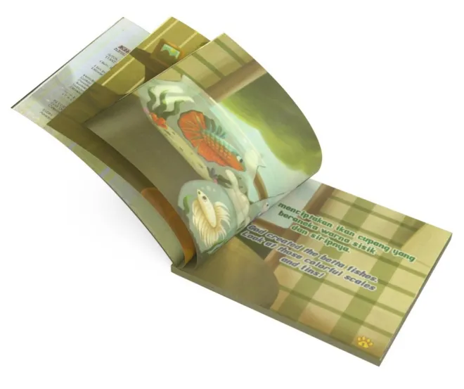 Buku Saya Bersyukur Tuhan Menciptakan Binatang Peliharaan - Bilingual oleh Kak Kaha