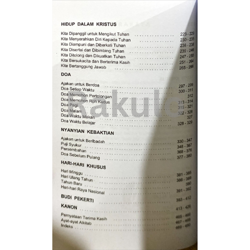 Buku Kidung Sekolah Minggu oleh 