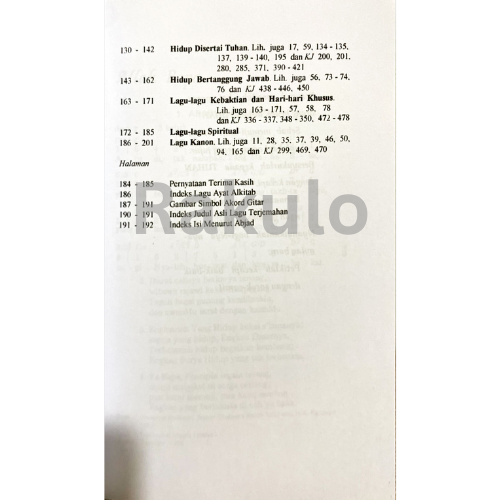 Buku Kidung Muda - Mudi oleh 