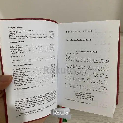 Buku Kidung Jemaat & Nyanyikanlah Kidung Baru (Kecil) KJ & NKB oleh 