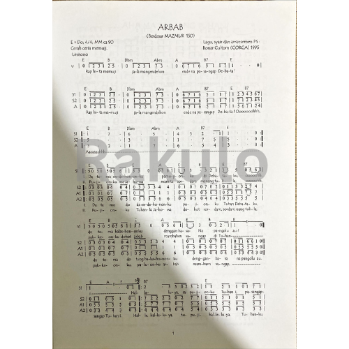 Buku ARBAB Paduan Suara Wanita oleh 