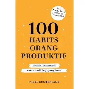 100 Habits Orang Produktif