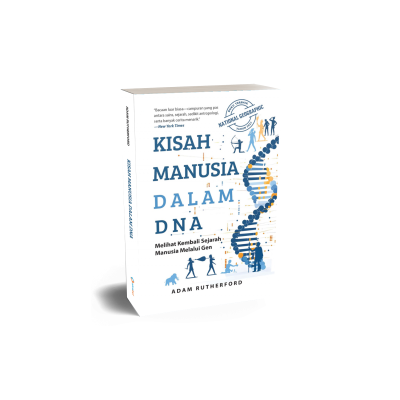 Buku Kisah Manusia dalam DNA oleh Adam Rutherford
