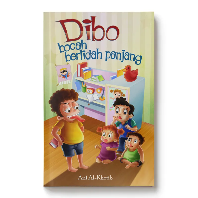 Buku Dibo: Bocah Berlidah Panj oleh Arif Al-Khotib