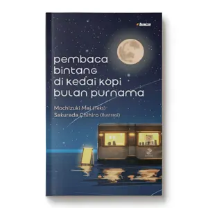 Pembaca Bintang di Kedai Kopi Bulan Purnama — sampul