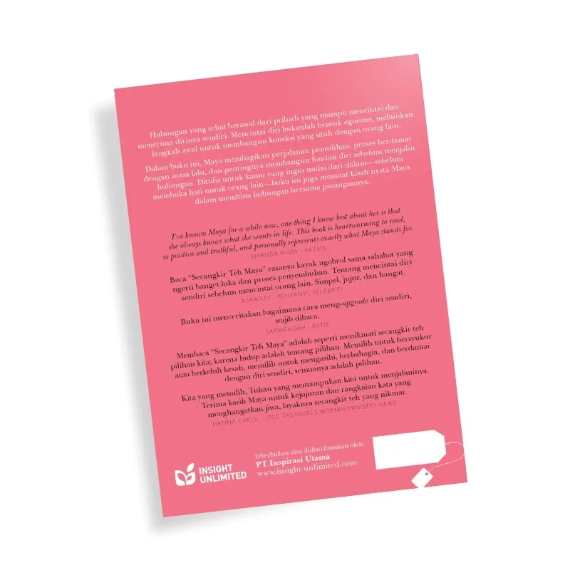 Buku Secangkir Teh Maya - Self Love & Relationship oleh Maya Septha