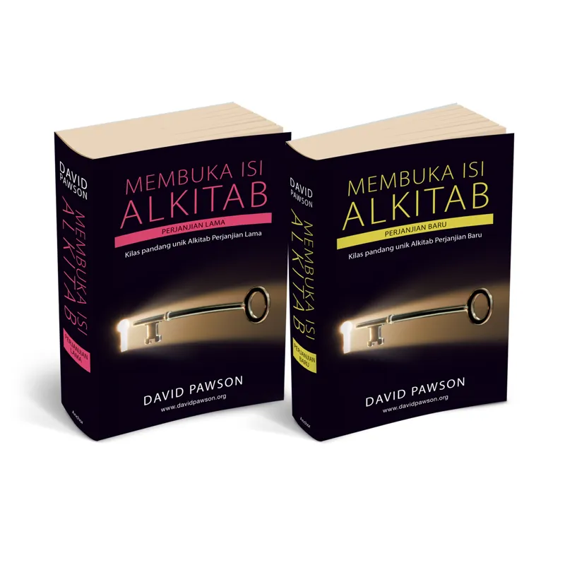 Buku Paket Membuka Isi Alkitab Perjanjian Lama dan Perjanjian Baru oleh David Pawson