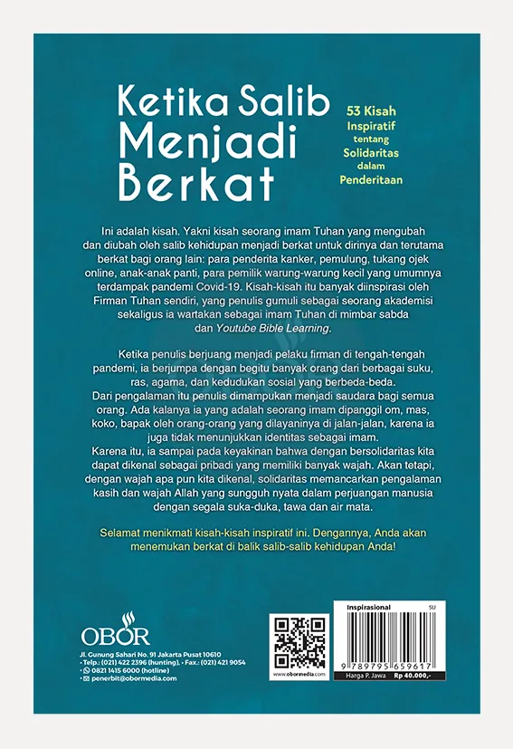 Buku Ketika Salib Menjadi Berkat oleh Dr. Josep Ferry Susanto