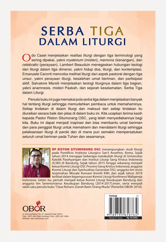 Buku Serba Tiga Dalam Liturgi oleh Riston Situmorang