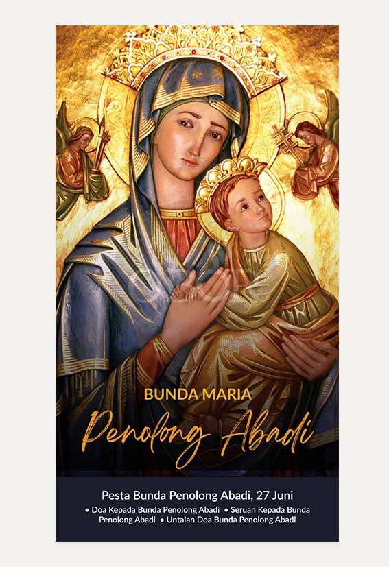 Buku Bunda Maria Penolong Abadi - Pembatas Buku oleh 