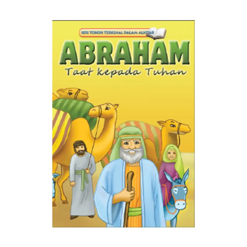 Buku Seri Tokoh ABRAHAM Taat Kepada Tuhan - Bilingual oleh 