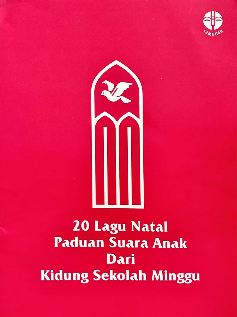 Buku 20 Lagu natal paduan suara anak dari kidung sekolah minggu