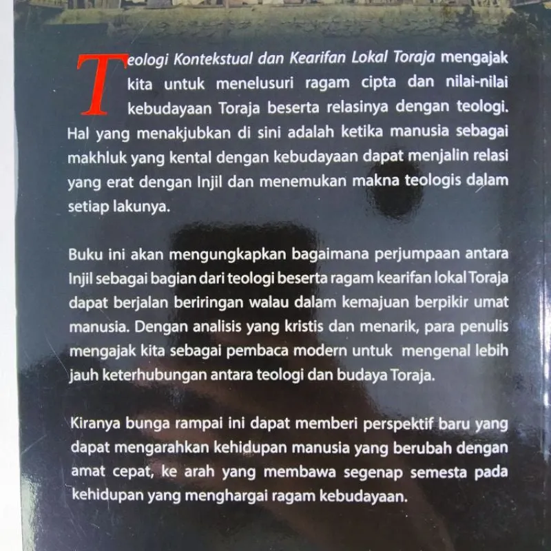 Buku Teologi Kontekstual dan Kearifan Lokal Toraja oleh Binsar Jonathan Pakpahan
