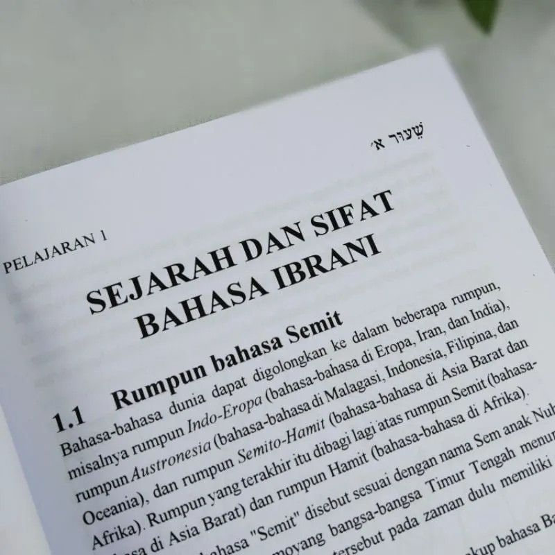 Buku Pengantar Bahasa Ibrani oleh David L Baker