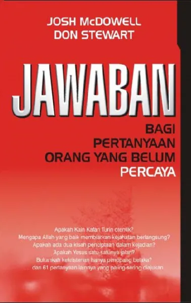Buku Jawaban Bagi Pertanyaan Orang yang Belum Percaya oleh Josh McDowell