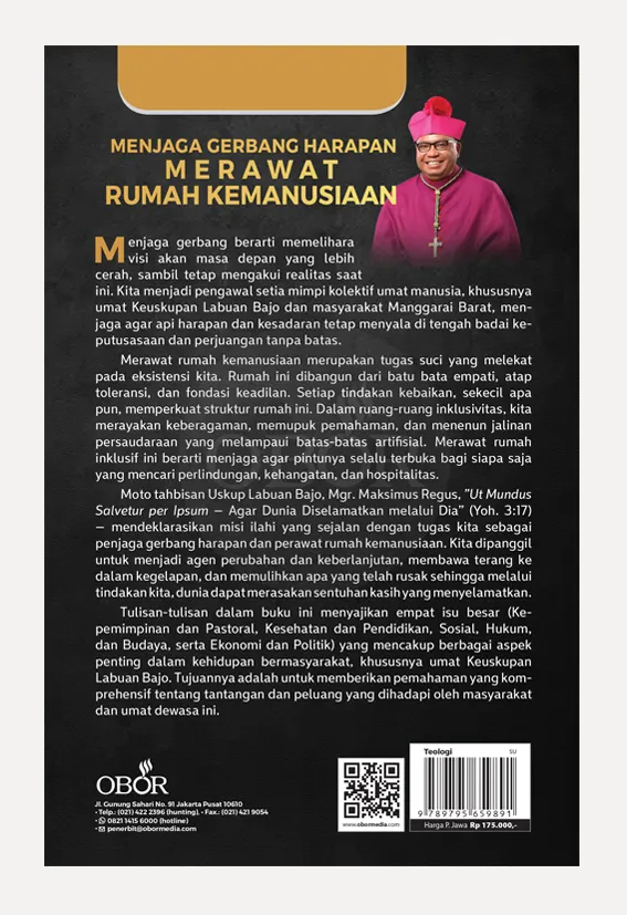 Buku Menjaga Gerbang Harapan Merawat Rumah Kemanusiaan oleh Marsel Ruben Payong