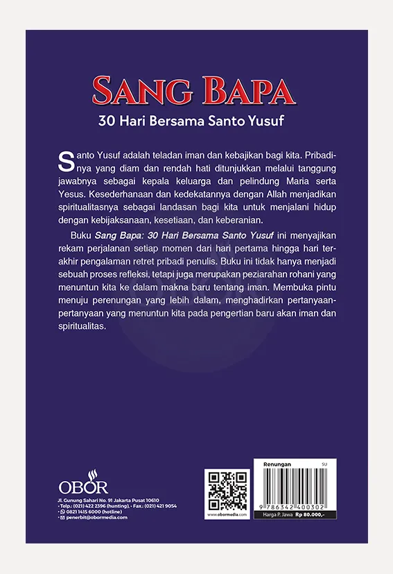 Buku Sang Bapa - 30 Hari Bersama Santo Yusuf oleh Yusuf Siswantara