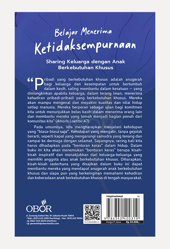 Buku Belajar Menerima Ketidaksempurnaan oleh Carolina Ardianti AS