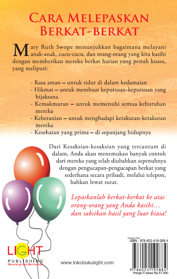 Buku Kuasa dalam Memberkati Anak-anak Anda oleh Mary Ruth Swope