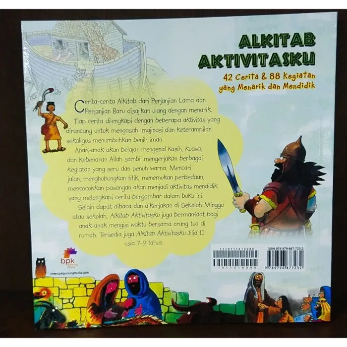 Buku Alkitab Aktivitasku Jilid 1 oleh 