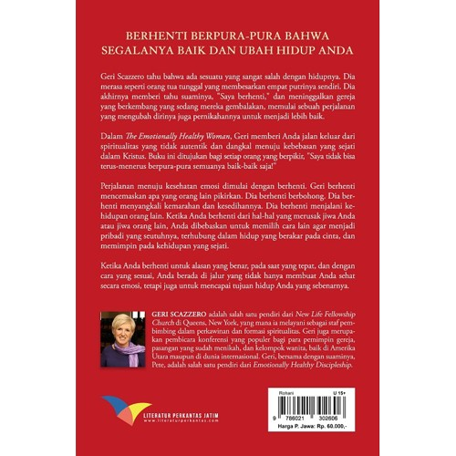 Buku The Emotionally Healthy Woman oleh Geri Scazzero