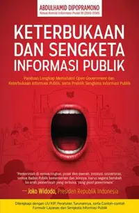 Keterbukaan dan Sengketa Informasi Publik