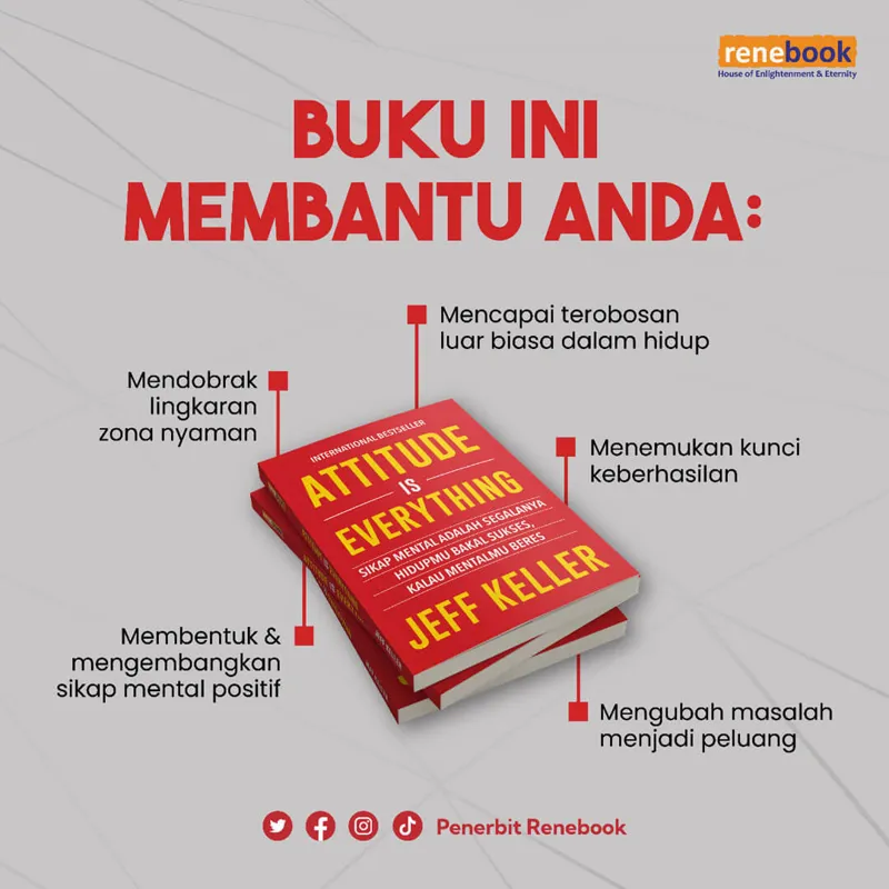 Buku Attitude is Everything oleh Jeff Keller