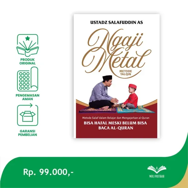 Buku Ngaji Metal Metode Talqin oleh Ustadz Teguh Sunaryo