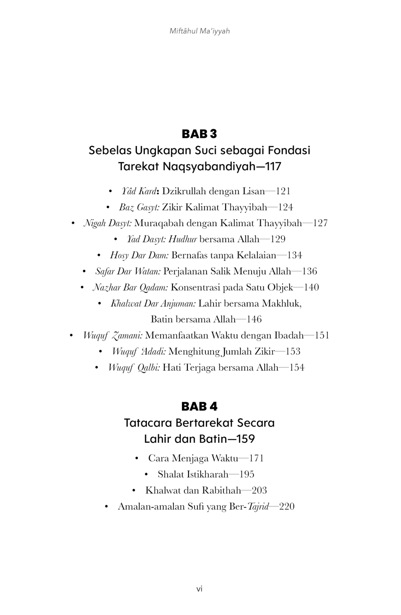 Buku Kitab Miftahul Ma'iyyah oleh Syekh Abdul Ghani an-Nabulsi