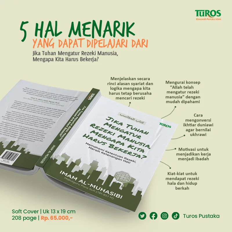 Buku Jika Tuhan Mengatur Rezeki Manusia, Mengapa Kita Harus Bekerja oleh Imam al-Muhasibi
