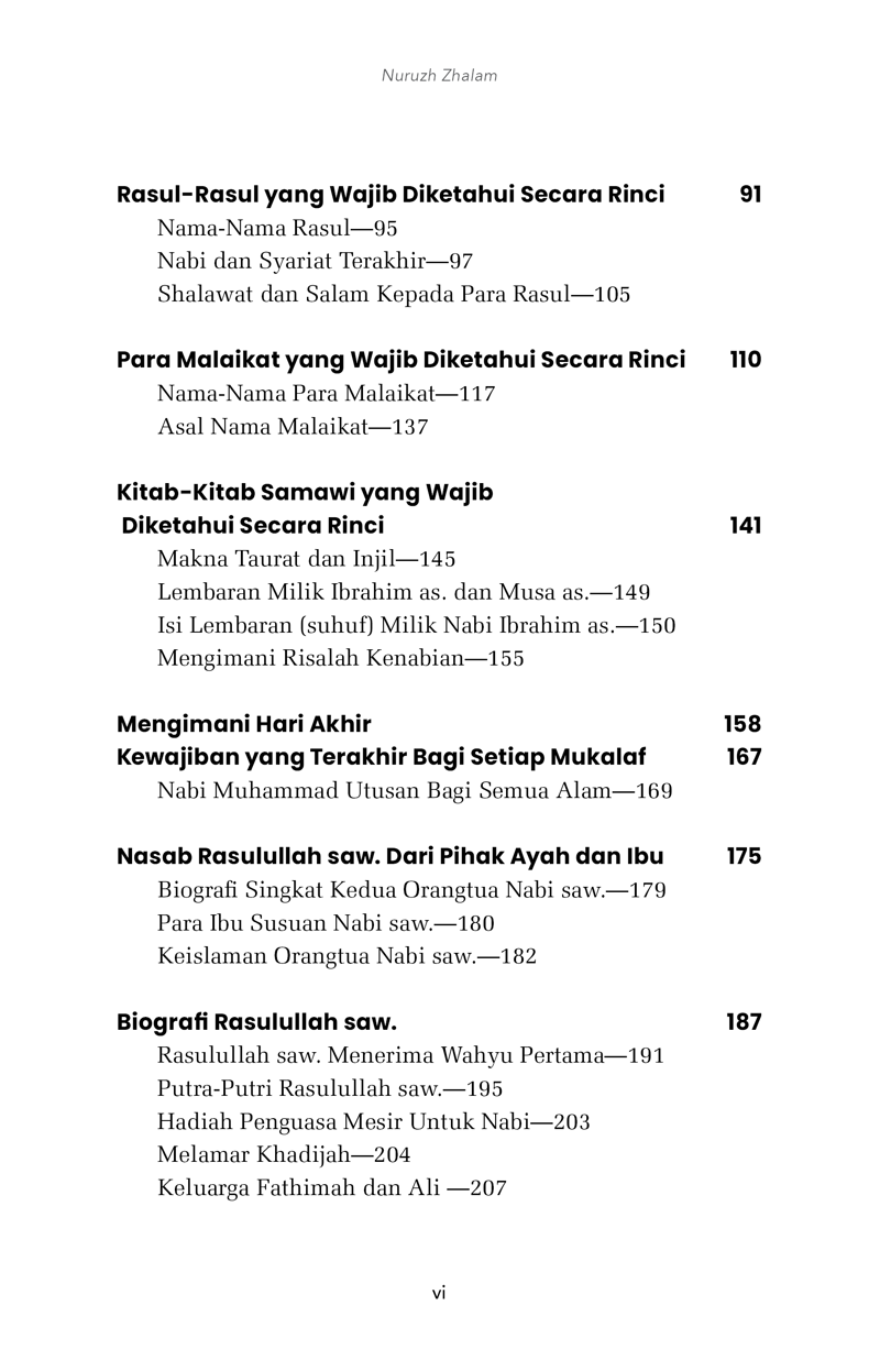 Buku Nuruzh Zhalam HC oleh 