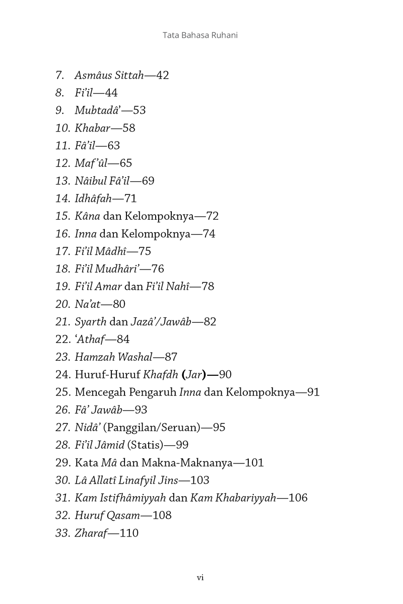 Buku Tata Bahasa Ruhani oleh Imam Qusyairi