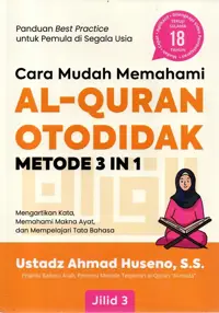 Cara Mudah Memahami al-Quran Otodidak Metode 3 in 1 (Jilid 3)
