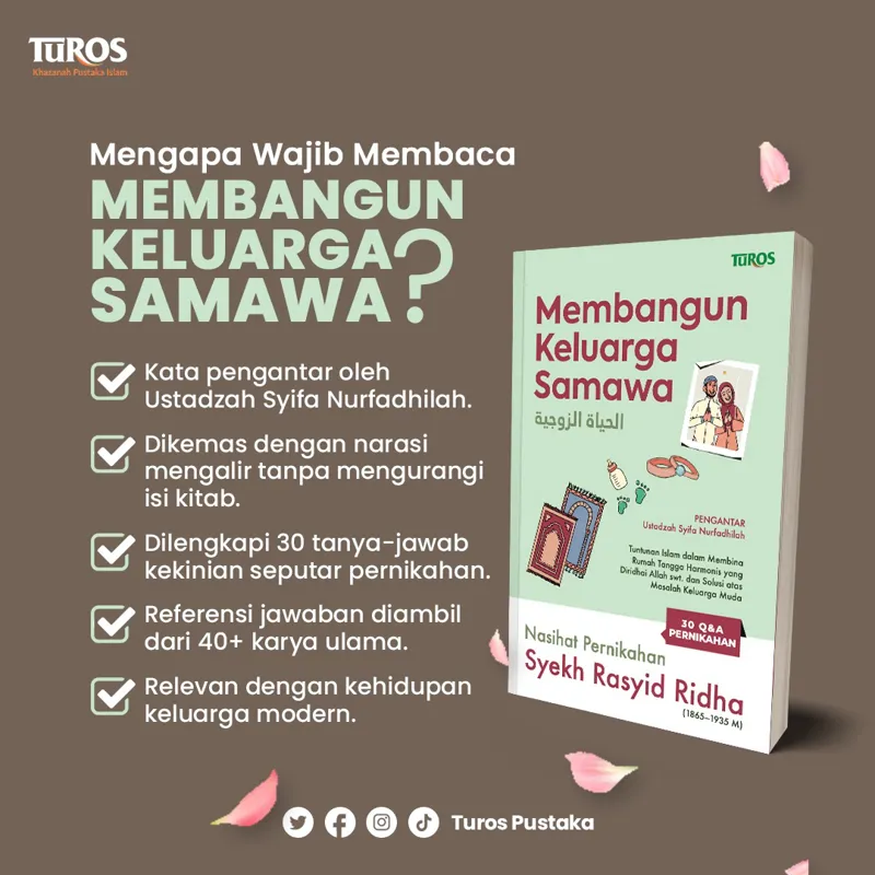 Buku Membangun Keluarga Samawa oleh Muhammad Rasyid Ridha