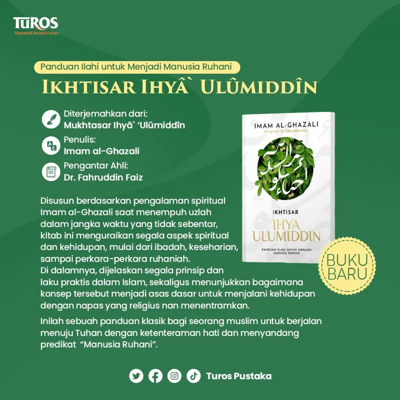 Buku Ikhtisar Ihya Ulumiddin SC oleh Imam Al Ghazali