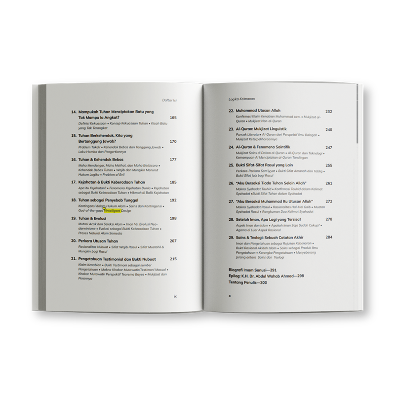 Buku Logika Keimanan (Bukti Logis Kebenaran Akidah Islam dalam Sorotan Sains Modern) oleh Ahmad Ataka